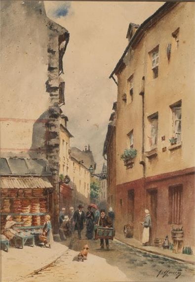 Lively alley by Alexandre Homo