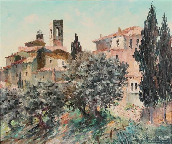 Saint Paul de Vence by Charles Mangin