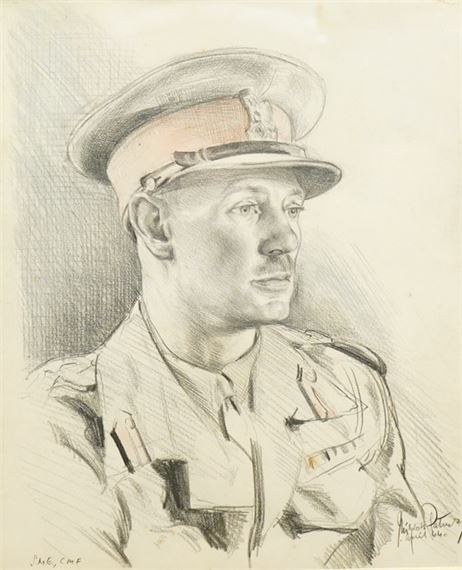 Portrait of an army officer - James McIntosh Patrick‏