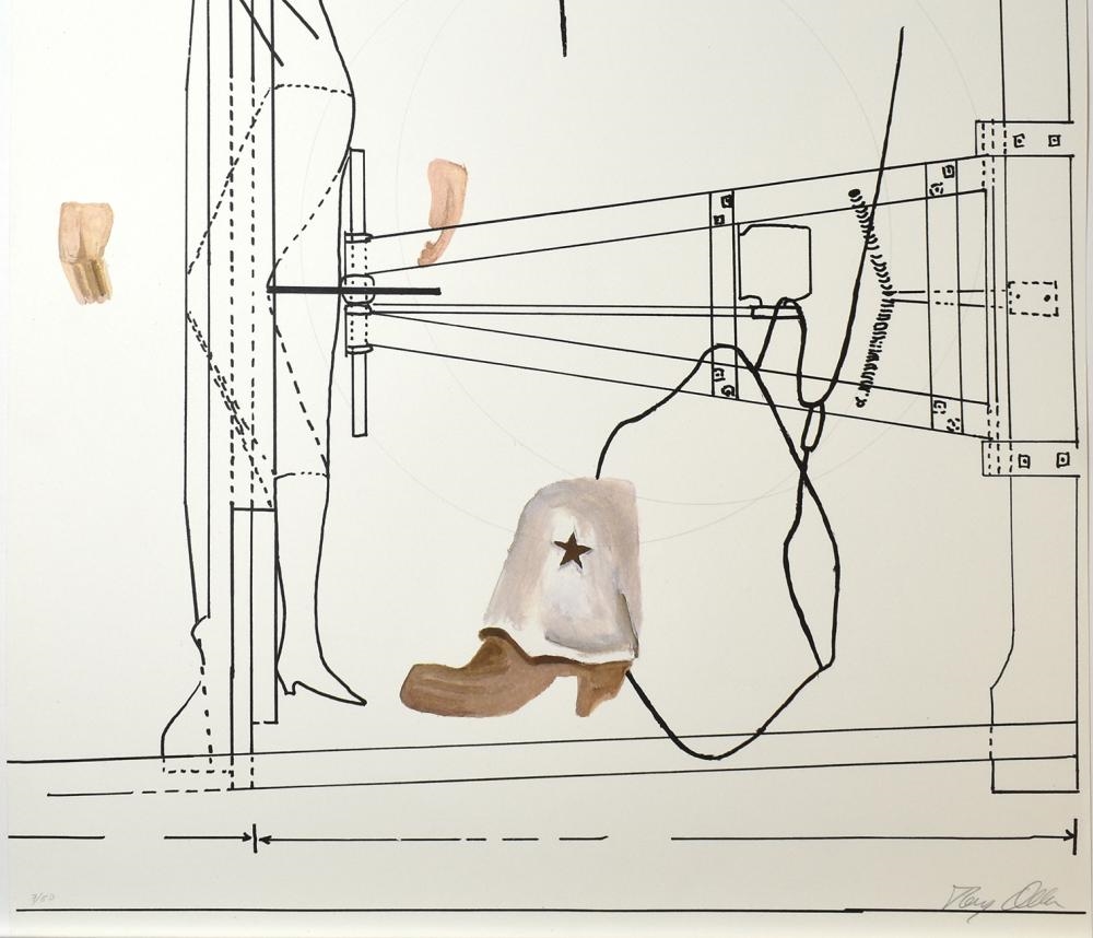 Artwork by Tony Oursler, Howdy Doody, Made of Lithograph On Wove Paper