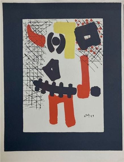 Lithograph poster - Thomas Gleb