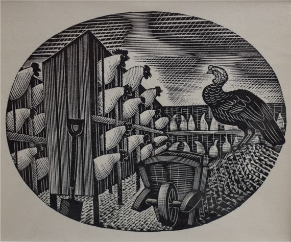 Eric Ravilious | set of twelve woodblock engravings plus frontispiece ...