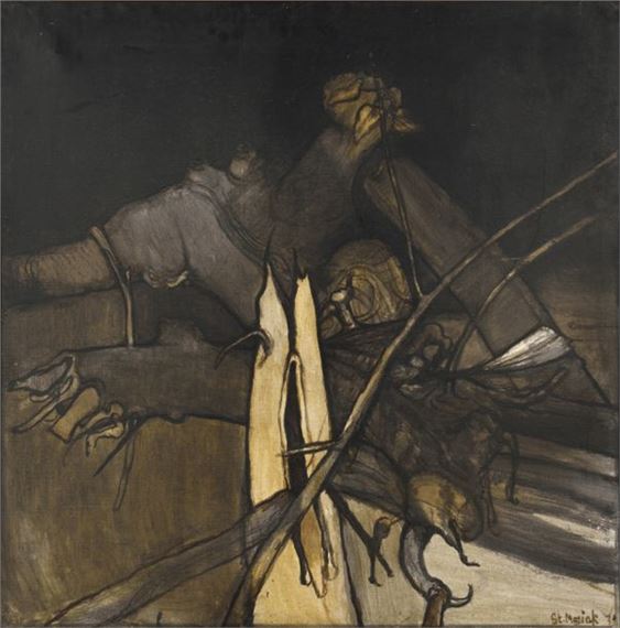 Fragment of Landscape I - Stanisław Masiak