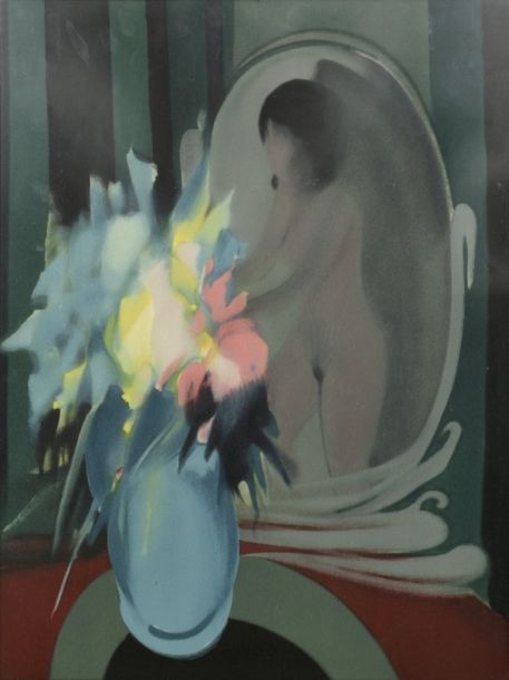 Artwork by Alfred Defossez, Three compositions, Made of Three Color Serigraphs On Paper