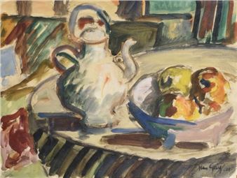 Still life with teapot - Jean Gay