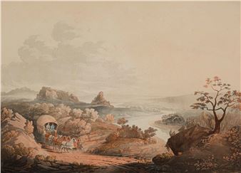 A View near the Roode Sand Pass at the Cape of Good Hope - Henry Salt