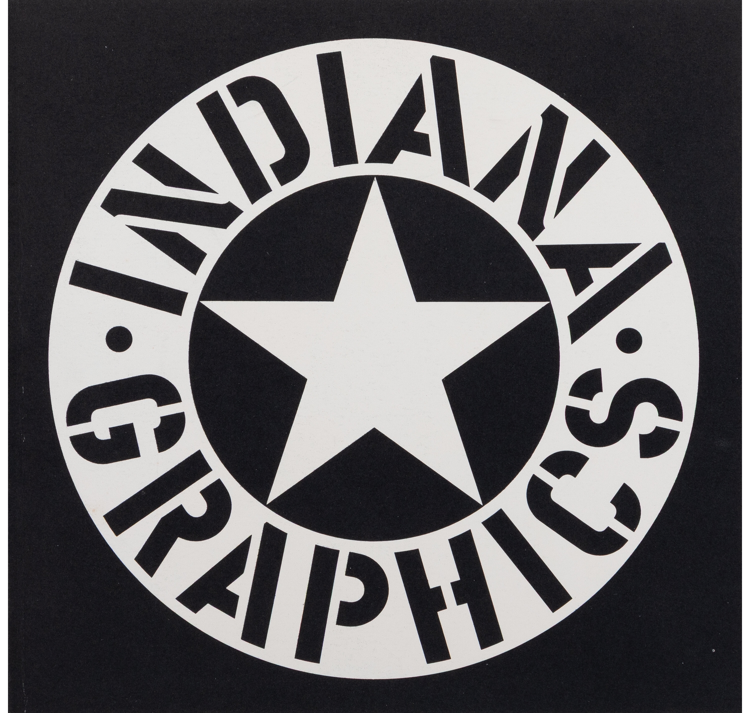 Robert Indiana | Indiana Graphics, Work Copy with Layout (two works ...