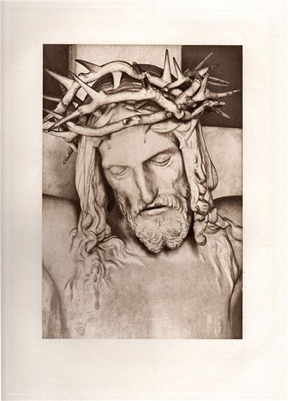 Head of Christ on the Cross - François Rude