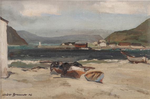 BEACH by Walter Brummer, 1946