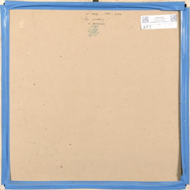 Artwork by Jean-pierre Rinck, La mossig Ã  Keircheim NÂ°762, Made of Mixed Media On Paper