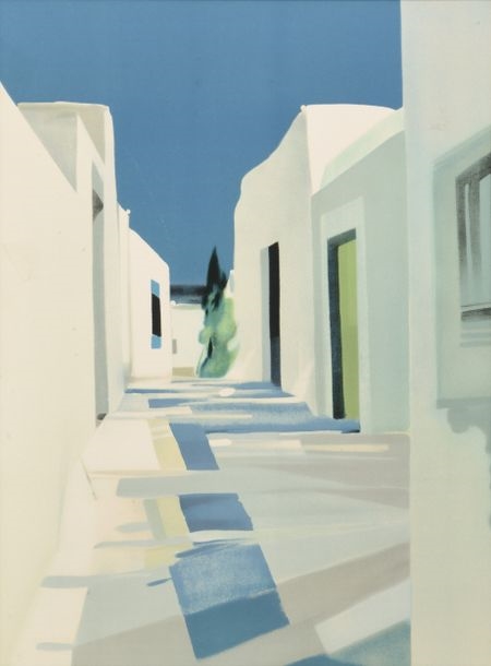 Artwork by Alfred Defossez, Three compositions, Made of Three Color Serigraphs On Paper