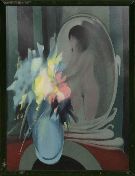 Artwork by Alfred Defossez, Three compositions, Made of Three Color Serigraphs On Paper