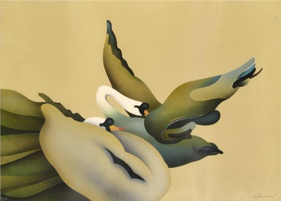 The swans by Jean-Paul Donadini