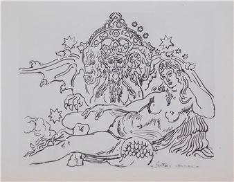 Femme Nue - Gustave Moreau