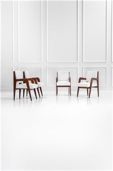 Quattro poltroncine - Jules Leleu