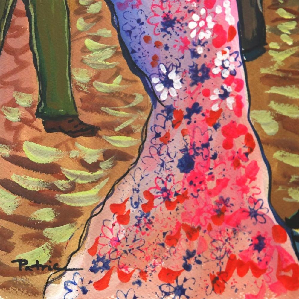 Artwork by Patricia Govezensky, Women's world, Made of Original Watercolor