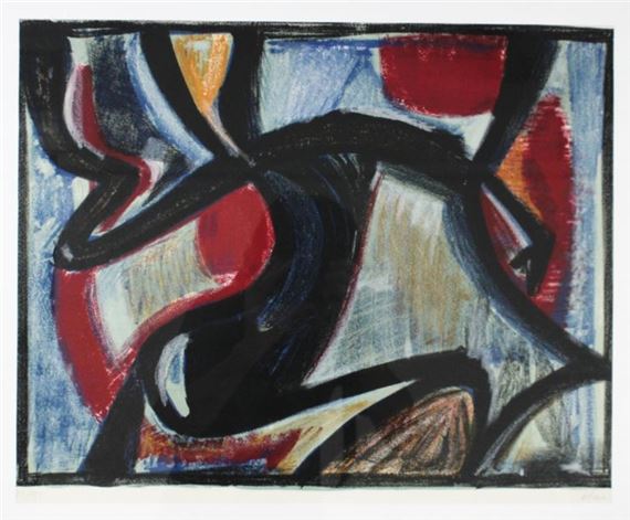 Jean-Michel Atlan | Composition, 1954 (1954) | MutualArt