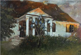 Dworek w zachodzącym słońcu - Bronisława Rychter-Janowska