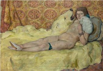 Akt z niedźwiedziem - Wladyslaw Blocki