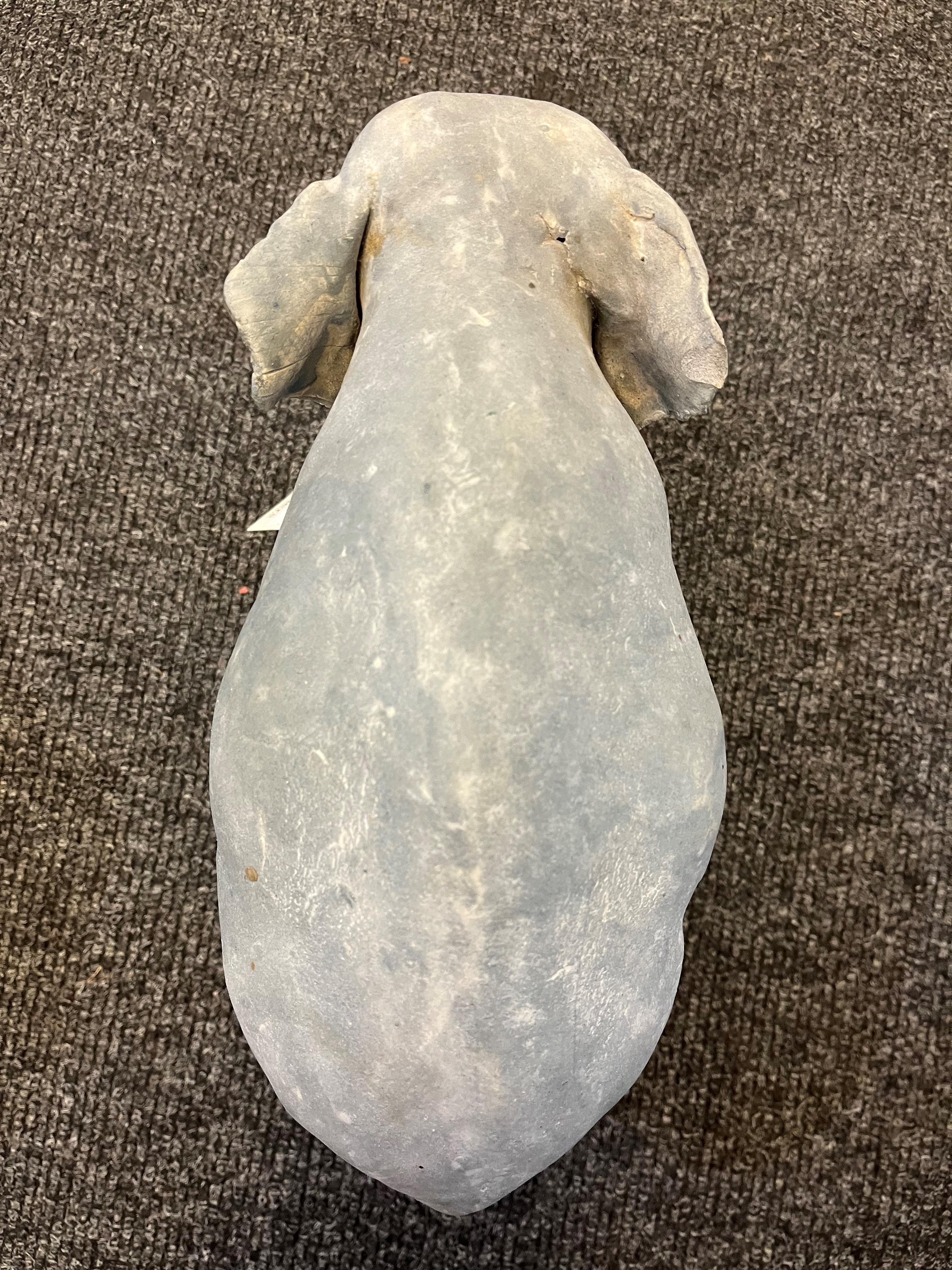 Artwork by Zoe Whiteside, two stoneware elephants, Made of Stoneware