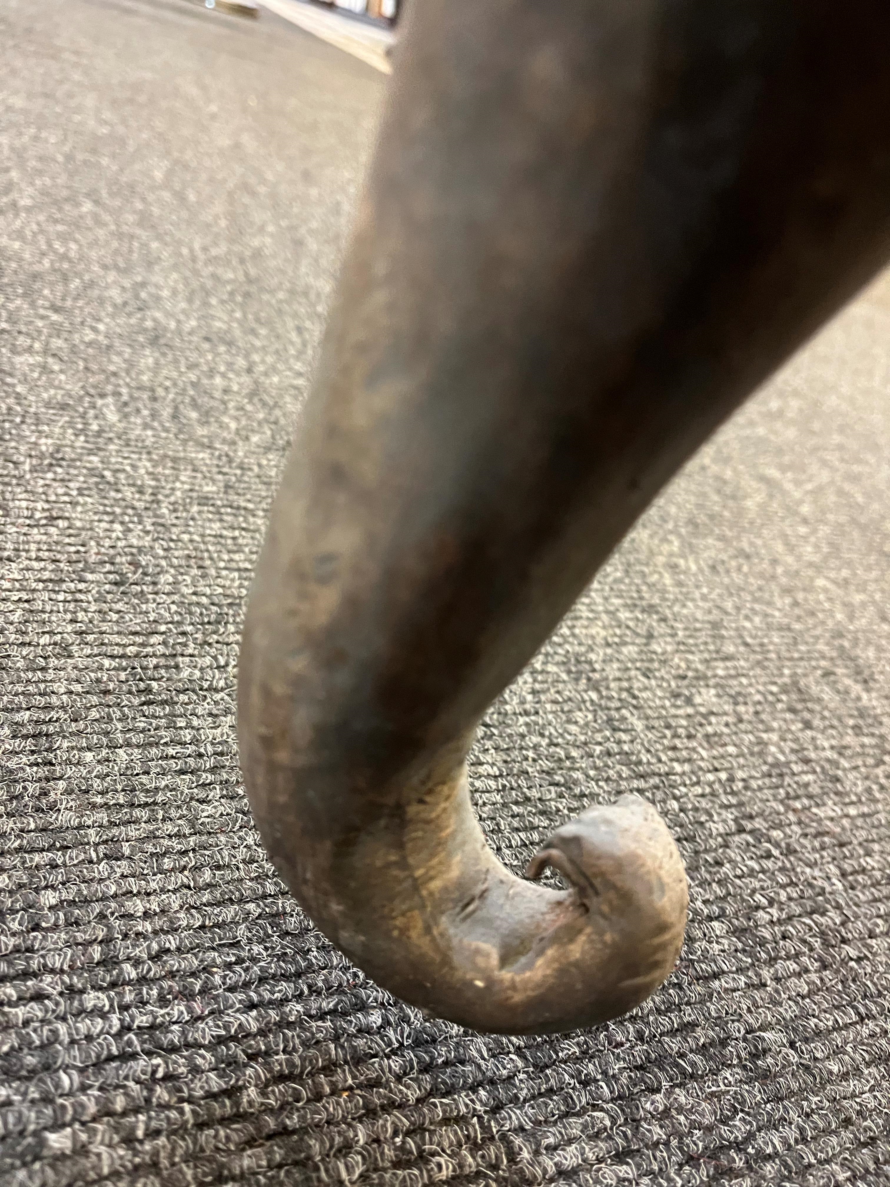 Artwork by Zoe Whiteside, two stoneware elephants, Made of Stoneware