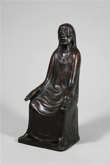 Lehrender Christus by Ernst Barlach, 1931