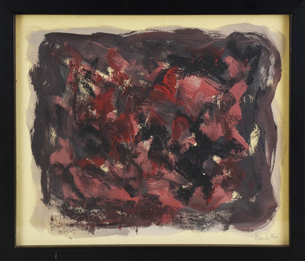 Artwork by Lucio Bulgarelli, SENZA TITOLO, Made of Tempera Su Carta