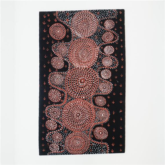 Emu Travelling Dreaming - Tim Leura Tjapaltjarri
