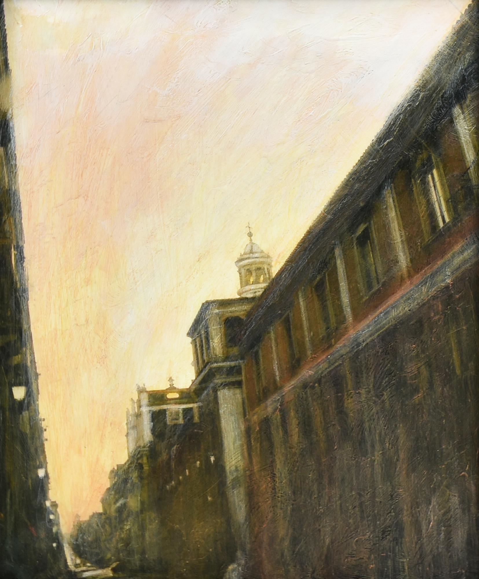 Artwork by Karina Chechik, ARCHITETTURA DI LUCE, Made of Olio Su Tela