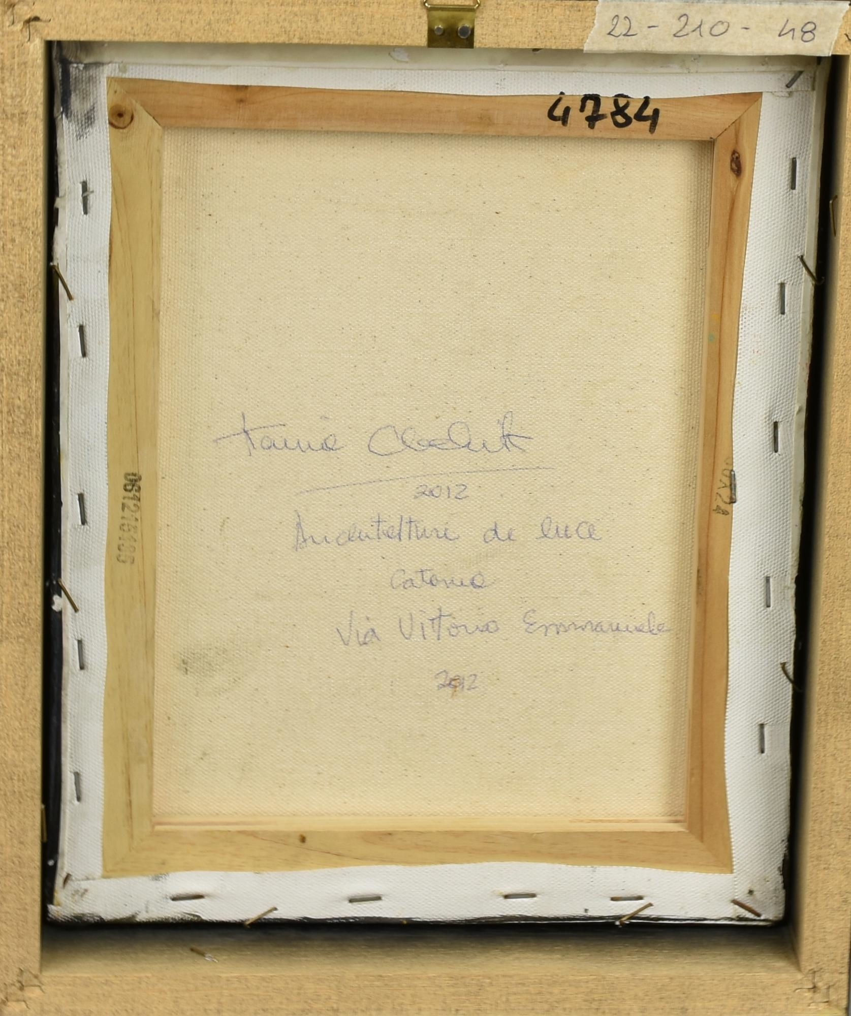 Artwork by Karina Chechik, ARCHITETTURA DI LUCE, Made of Olio Su Tela