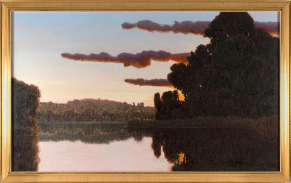 Evening: The Pond at Loudon - Donald Jurney