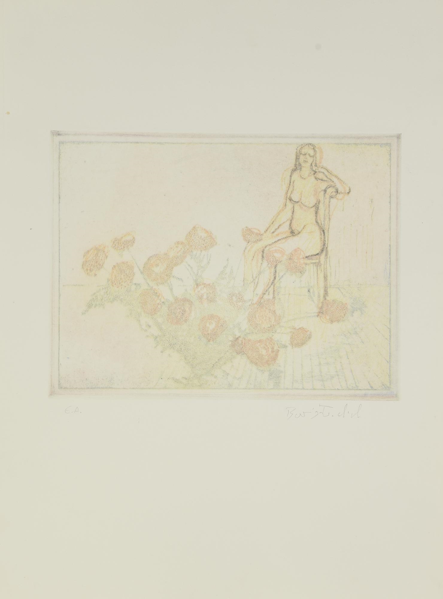 Artwork by Boris Fröhlich, PROVE PER LIBRO, Made of Acquaforti Colorate