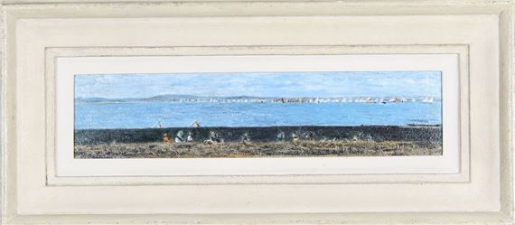 Dark Beach by Richard Eurich, 1986