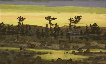 Autumn Evening - Bruno Bobak