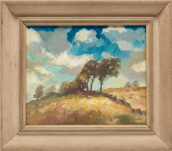 Towards the Sioux School; Hilltop View - Aleen Aked