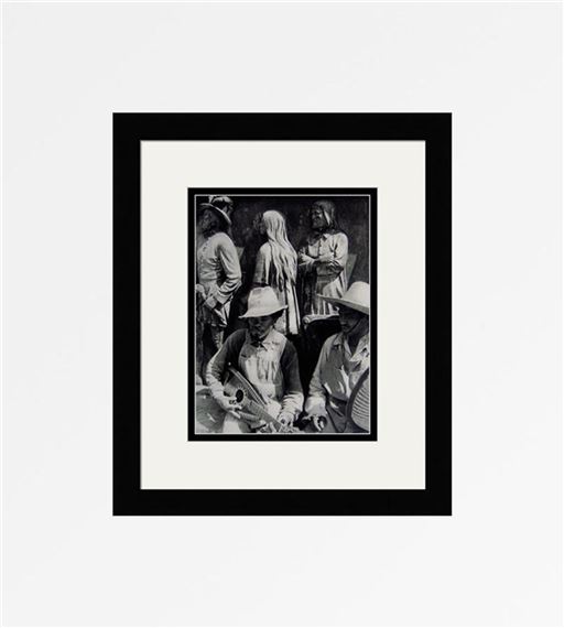 Mexico (Musicians by Henri Cartier-Bresson, 1937-1940