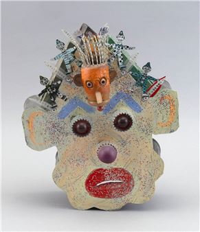 Clown face - Dewey Blocksma 