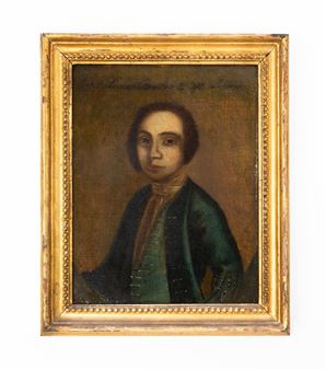 Portrait of Captain Locker - American School, 18th Century