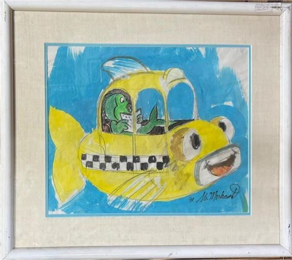 Stewart Moskowitz | Original painting paper | MutualArt