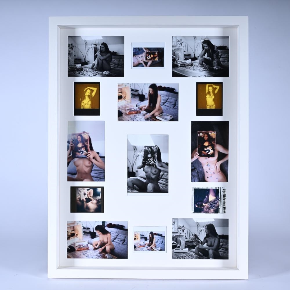 Herr Merzi | Mona Lisa and 1 photo shoot collage (2022) | MutualArt