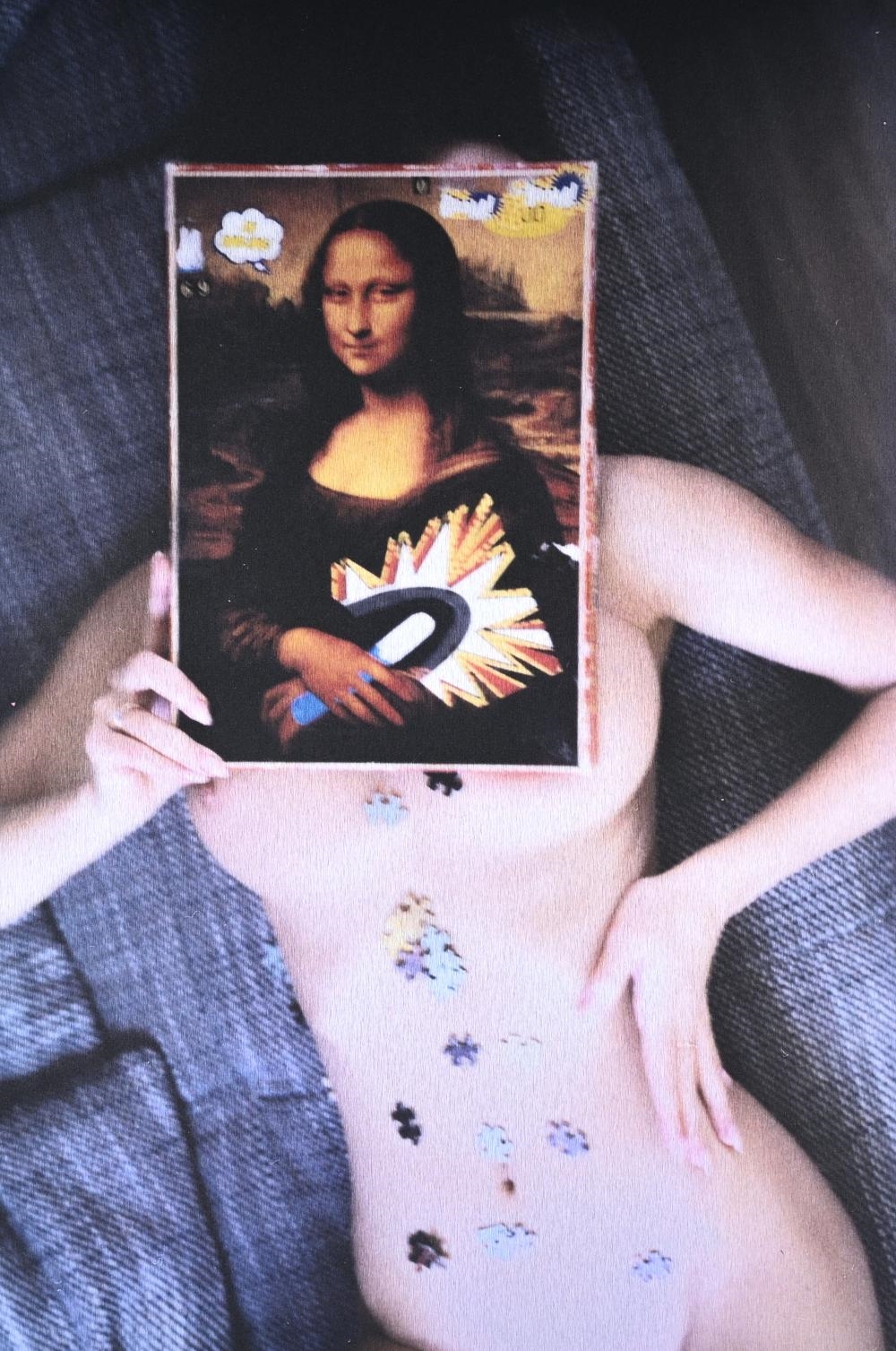 Herr Merzi | Mona Lisa and 1 photo shoot collage (2022) | MutualArt