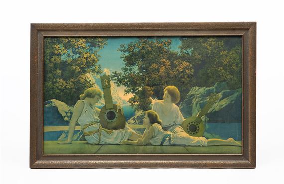 THE LUTE PLAYERS - Maxfield Parrish