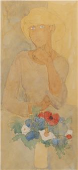 No. 107 Flowers in a Garden - Anthony Gilbert