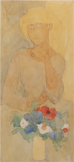 No. 107 Flowers in a Garden - Anthony Gilbert