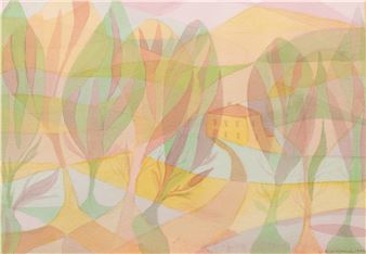 After glow (landscape - Wendy Nicholls