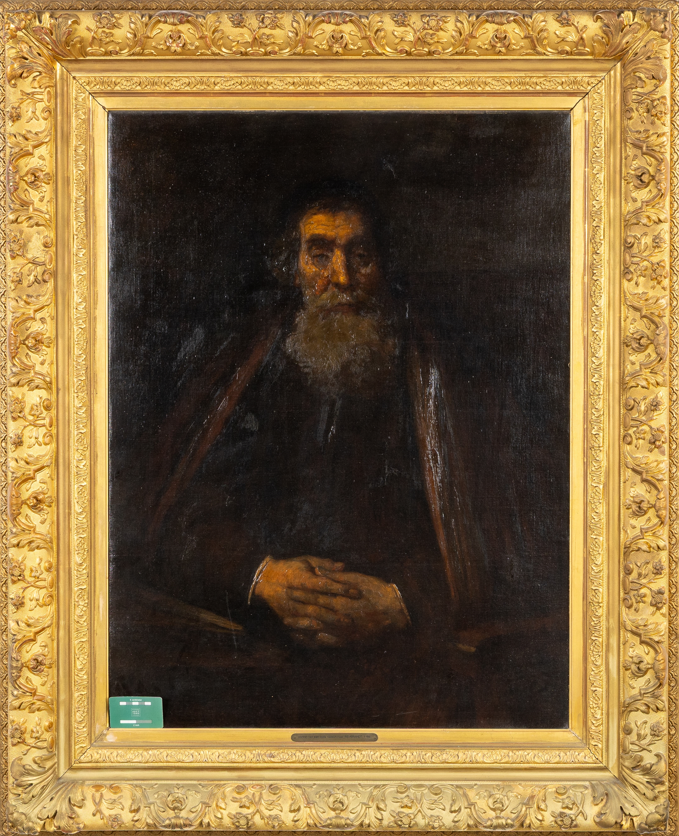 Rembrandt van Rijn | Portrait of an Old Man (The Old Rabbi (20) | MutualArt