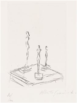 Three Figurines - Alberto Giacometti