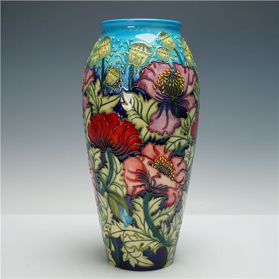 Scarlet Cloud vase - Rachel Bishop