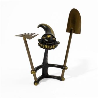 WALTER BOSSE AUSTRIAN BRONZE GNOME - Walter Bosse