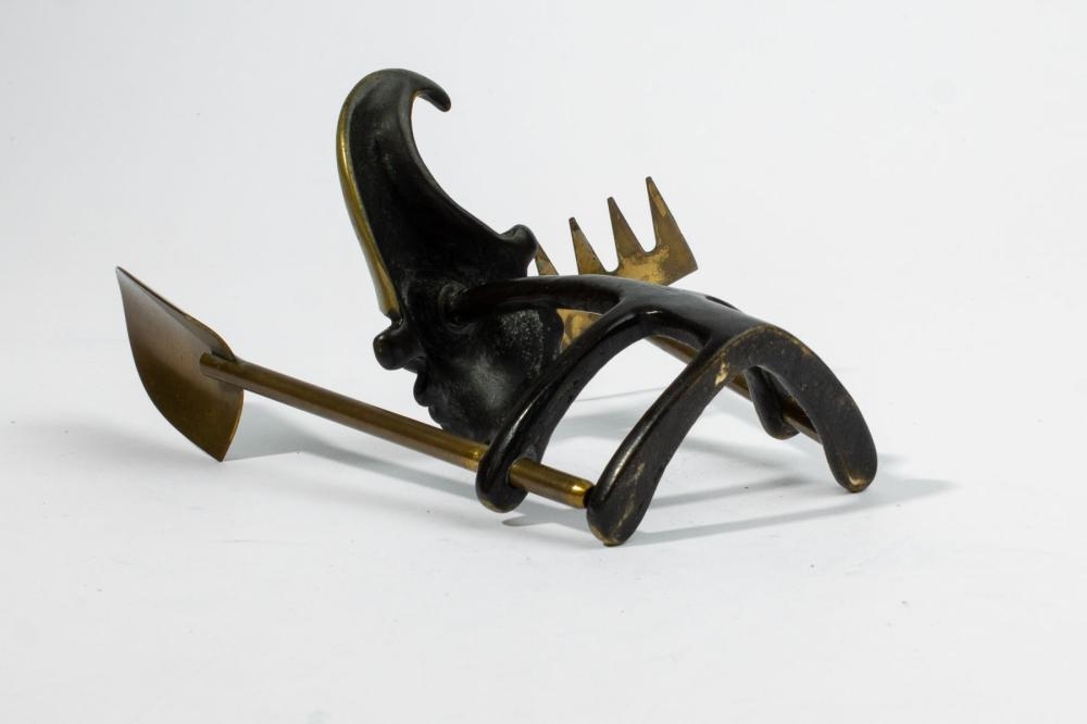 Artwork by Walter Bosse, WALTER BOSSE AUSTRIAN BRONZE GNOME, Made of Bronze